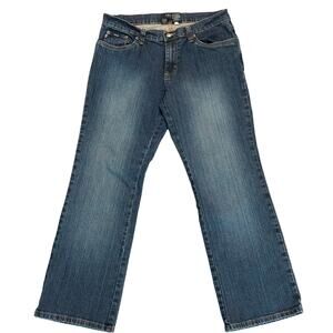 Vintage Izod Stretch Wide Leg Denim Classic Jeans Women's Size 10